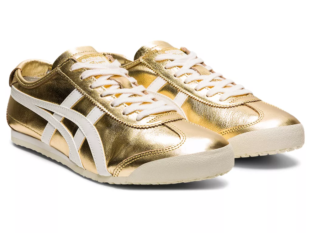 Tiger Mexico 66 Gold Sneaker