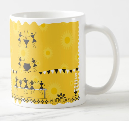 Coffee Mugs - Warli Art