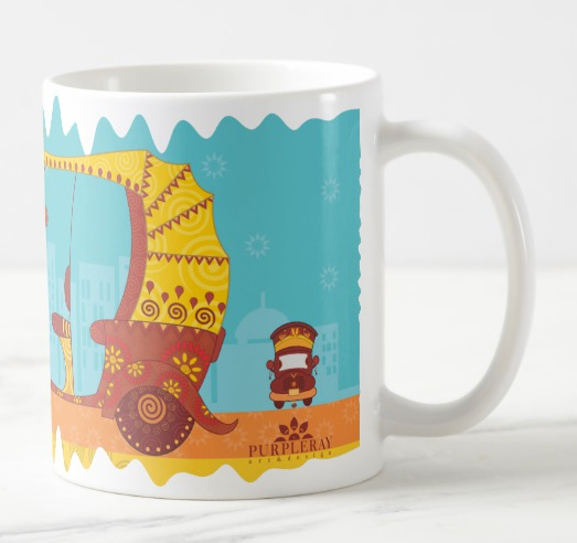 Coffee Mugs - Unique Indian Vehicles