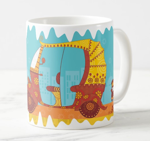 Coffee Mugs - Unique Indian Vehicles