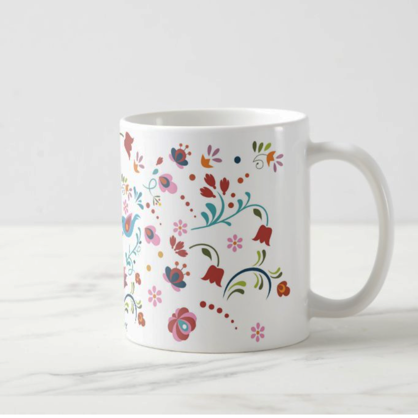 Coffee Mugs - Colorful Motifs