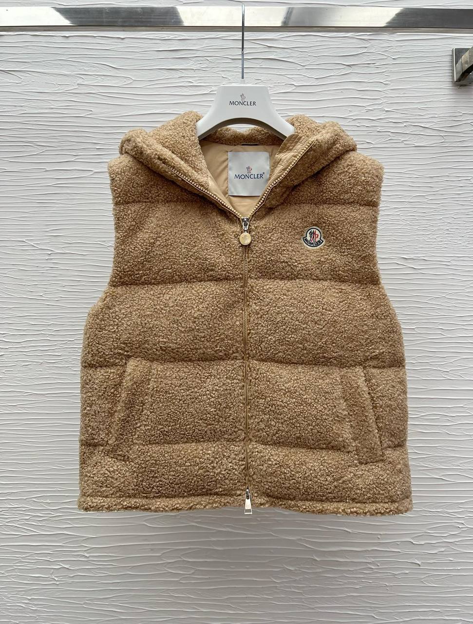 Moncler Teddy Hooded Vest