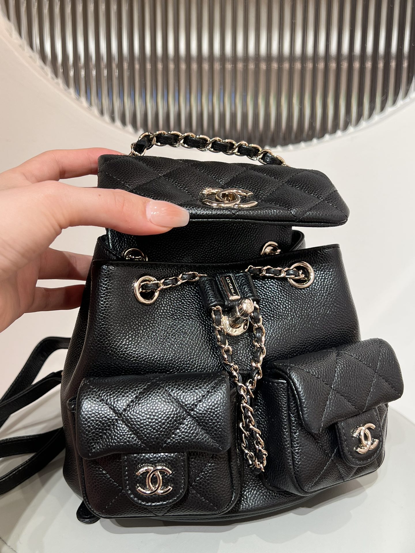 샤넬 23 듀마 백팩 