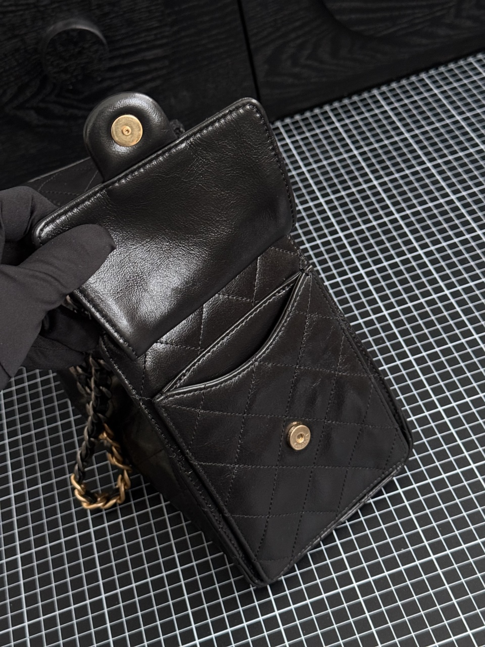 샤넬 25 만다린 백