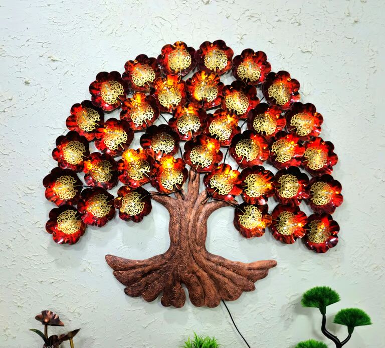 Decorative Multicolour Modern tree