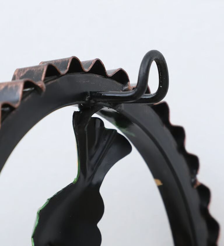 Decorative Safa Doll S /3 Multicolour Metal Wall Art