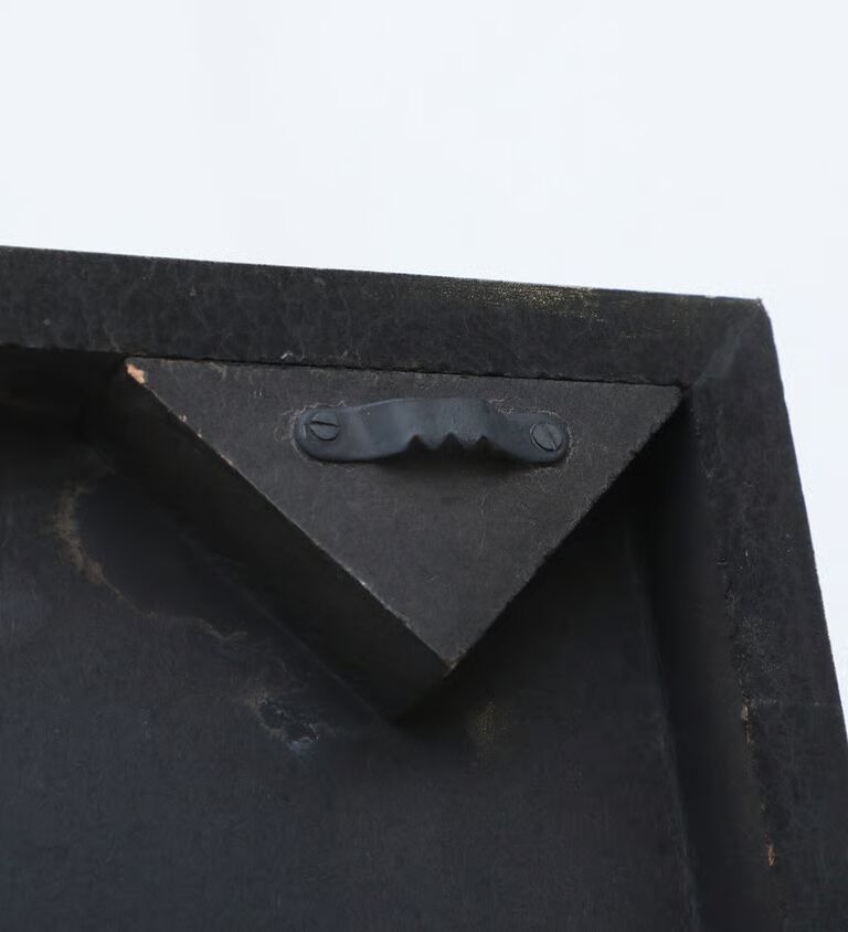 Decorative Wooden Flower Multicolour Metal Wall Art