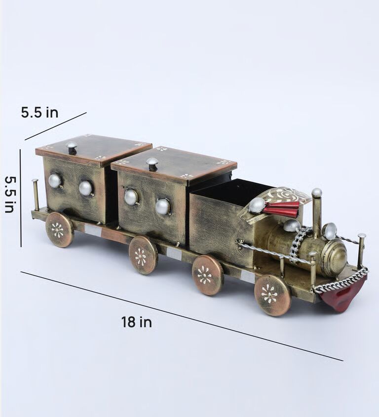 Engine Dry Food Multicolour Metal Pen Stand