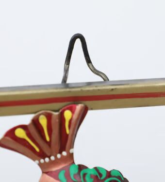 Decorative Punjabi Fram Multicolour Iron Wall Art