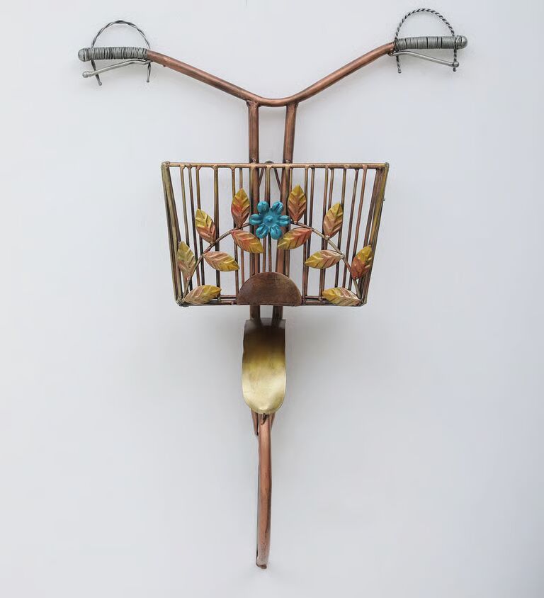 Basket Seq Multicolour Iron Key Holder