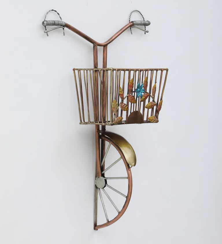 Basket Seq Multicolour Iron Key Holder
