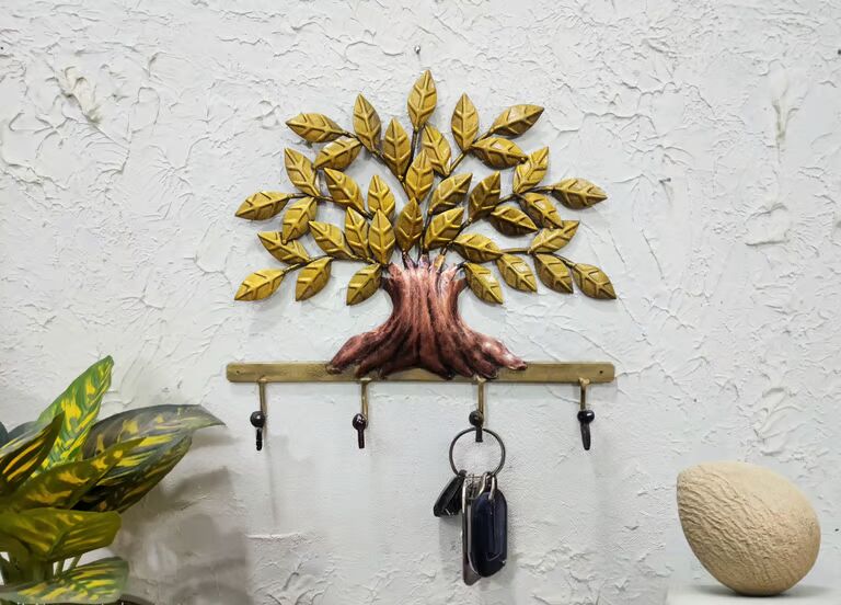 Decorative Multicolour tree Hook