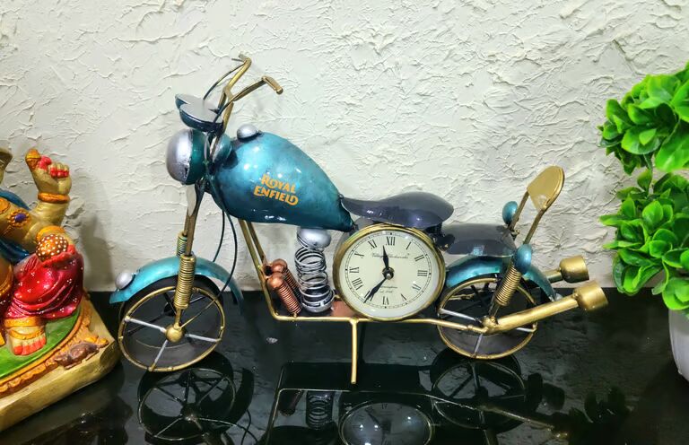 Royal Enfield bullet clock