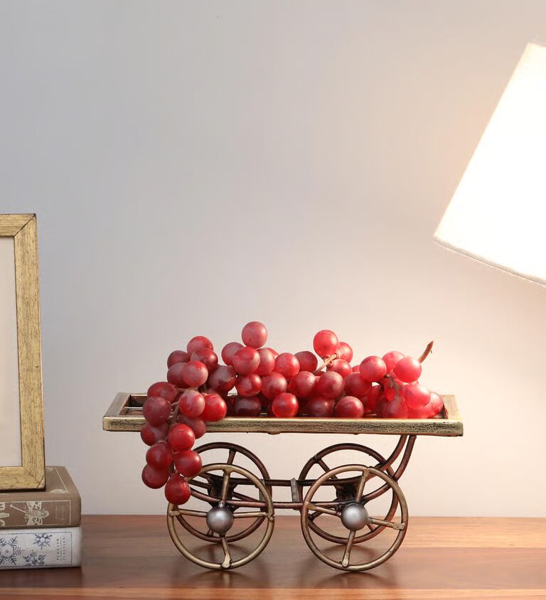 Wheel Table Multicolour Metal Pen Stand