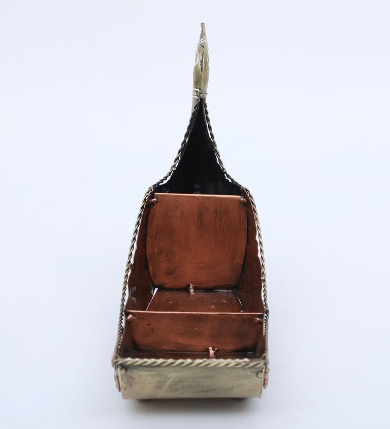 Duck Dry Food Multicolour Metal Pen Stand