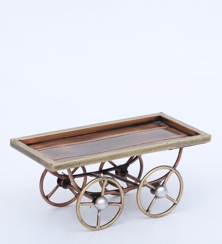 Wheel Table Multicolour Metal Pen Stand