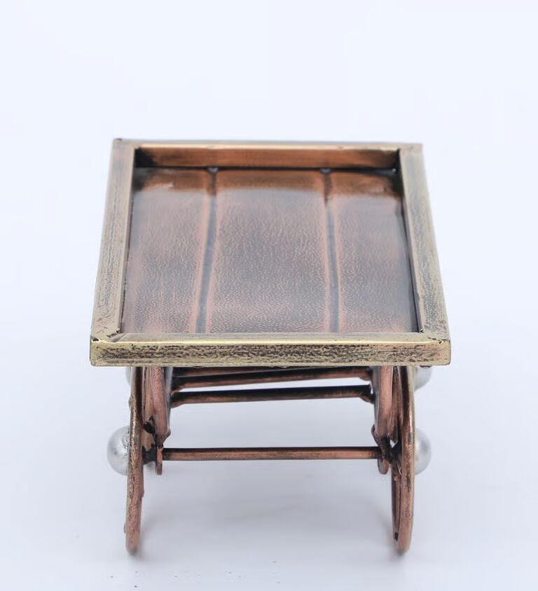 Wheel Table Multicolour Metal Pen Stand