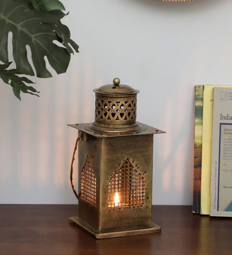 Laltin Seq Multicolour Iron Tea Light Holder