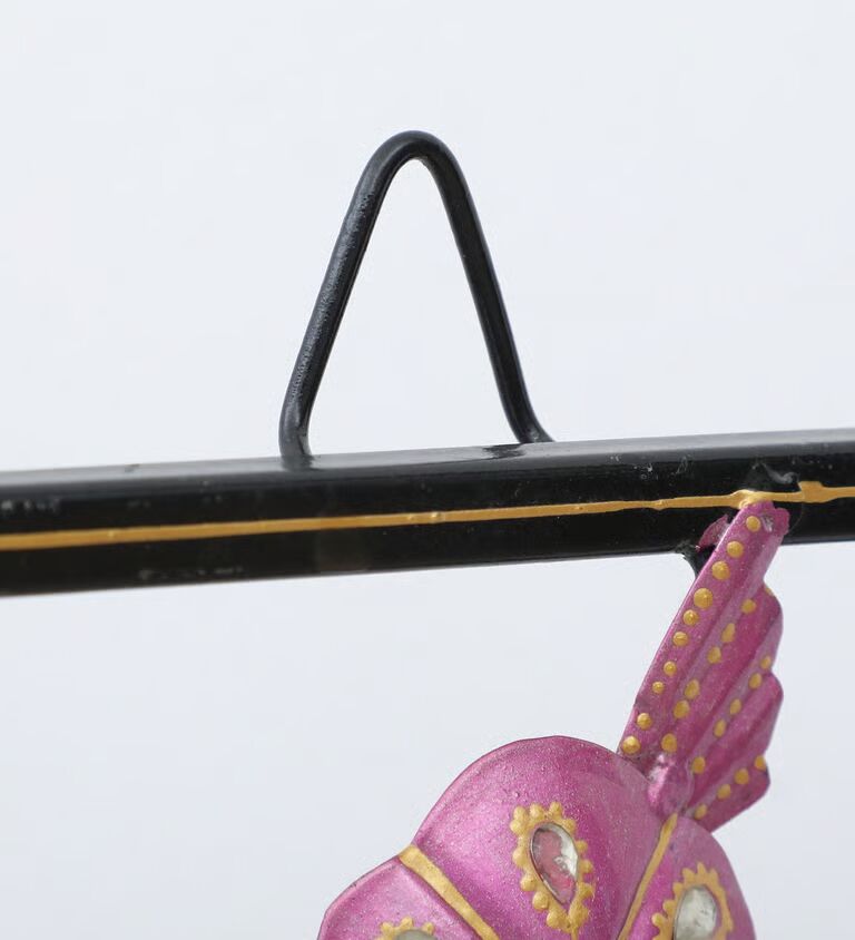 Decorative Punjabi Fram Multicolour Iron Wall Art