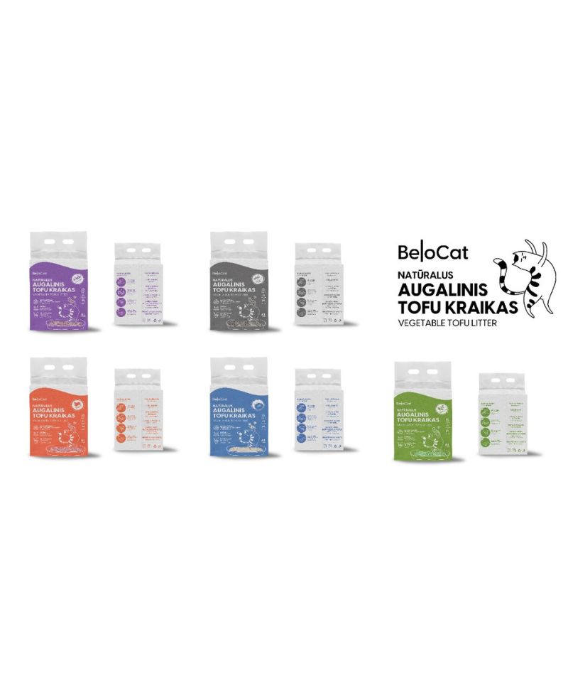 KAČIŲ KRAIKAS „Belocat” TOFU-6L/2,5Kg., (Melion) 