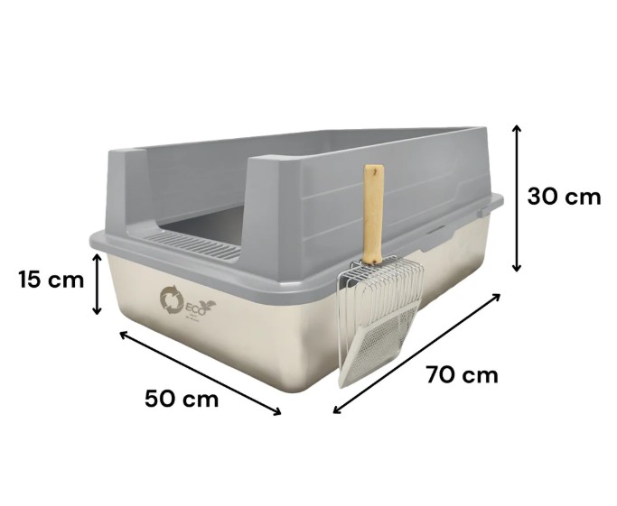 Nerūdijančio plieno kraiko dėžė - Feti 