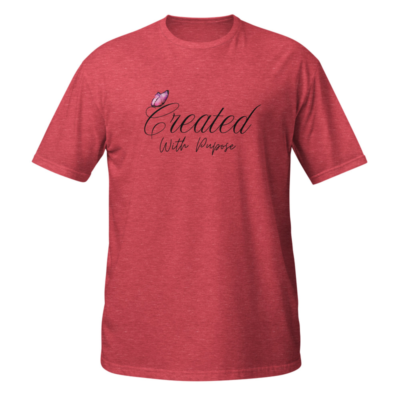 Created with Purpose Short-Sleeve Unisex T-Shirt