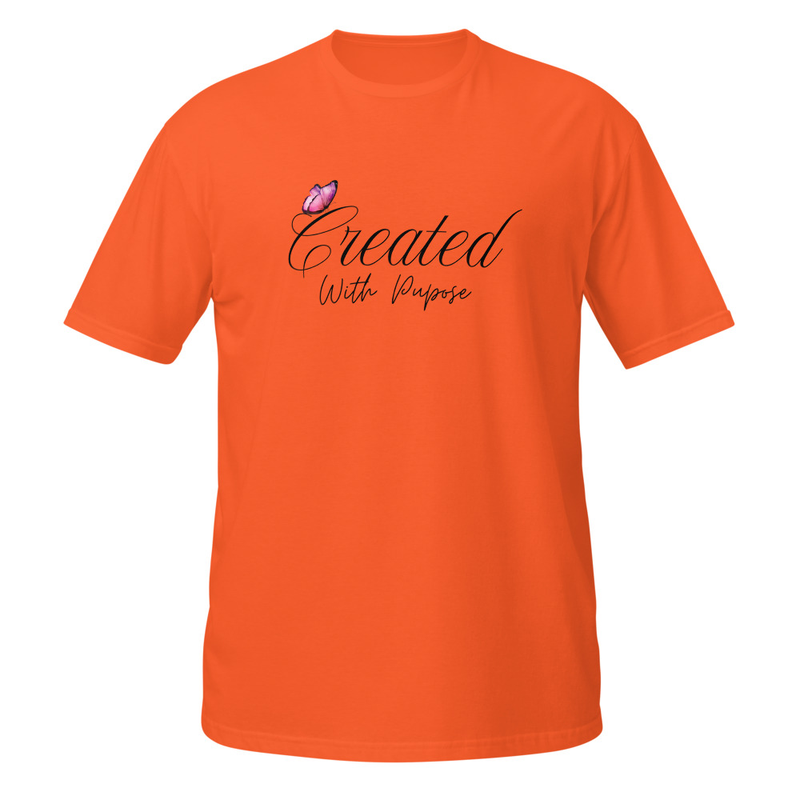 Created with Purpose Short-Sleeve Unisex T-Shirt