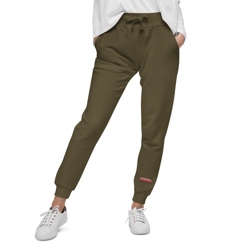 Remember your why fleece sweatpants
