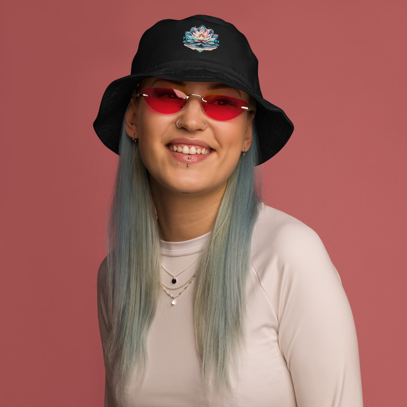 Peace over Chaos organic bucket hat