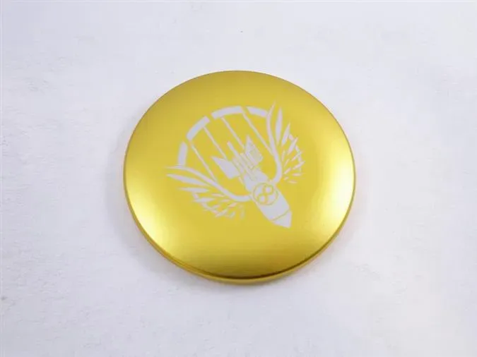 Infinite Discs Metal Disc Golf Mini (Bomber Style)