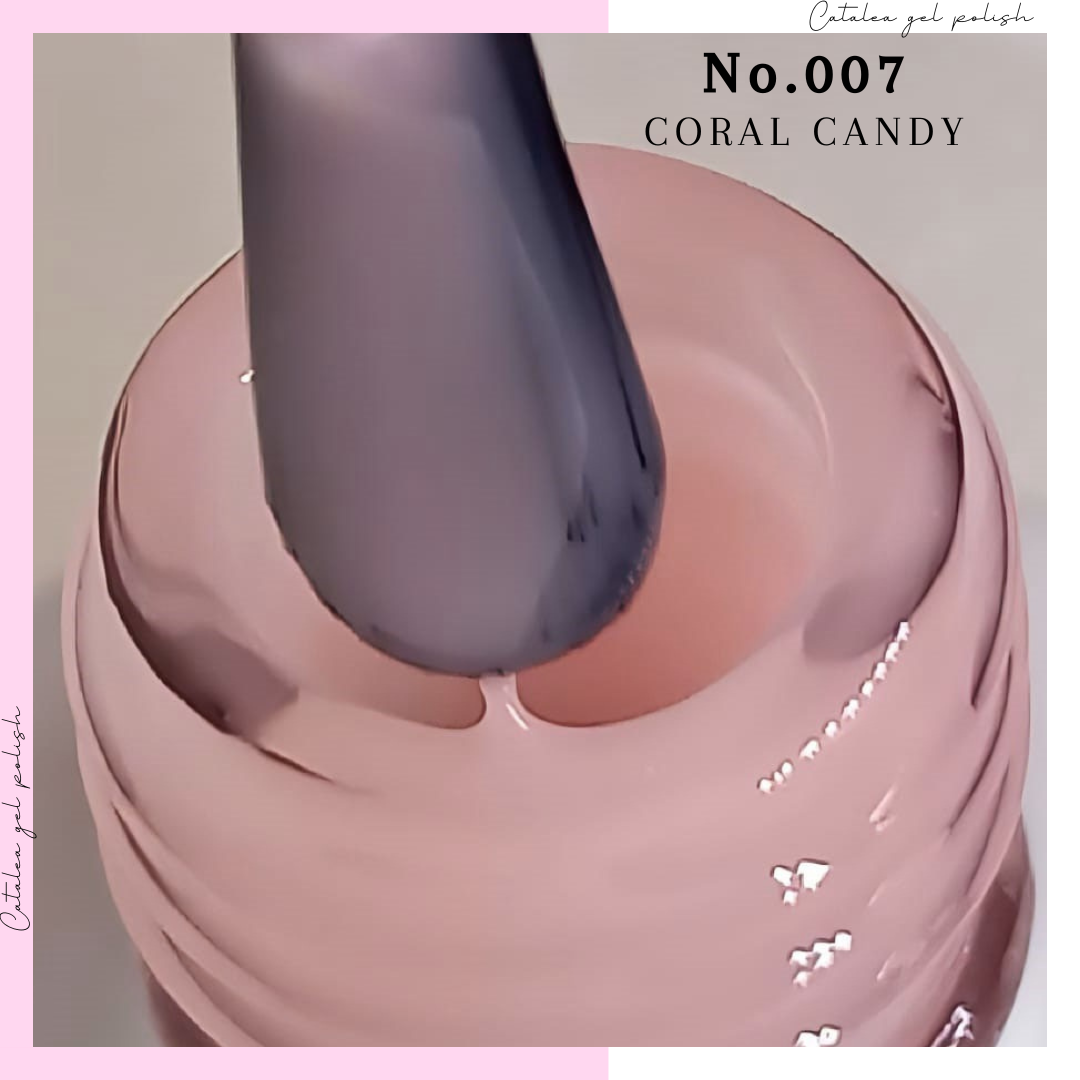 Gel Polish Coral Candy No.007