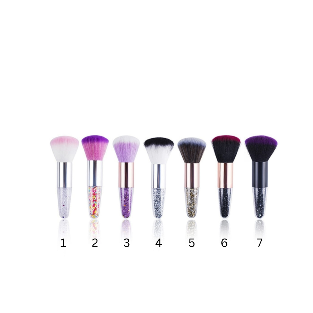  Nail dust Colorful Brushe 