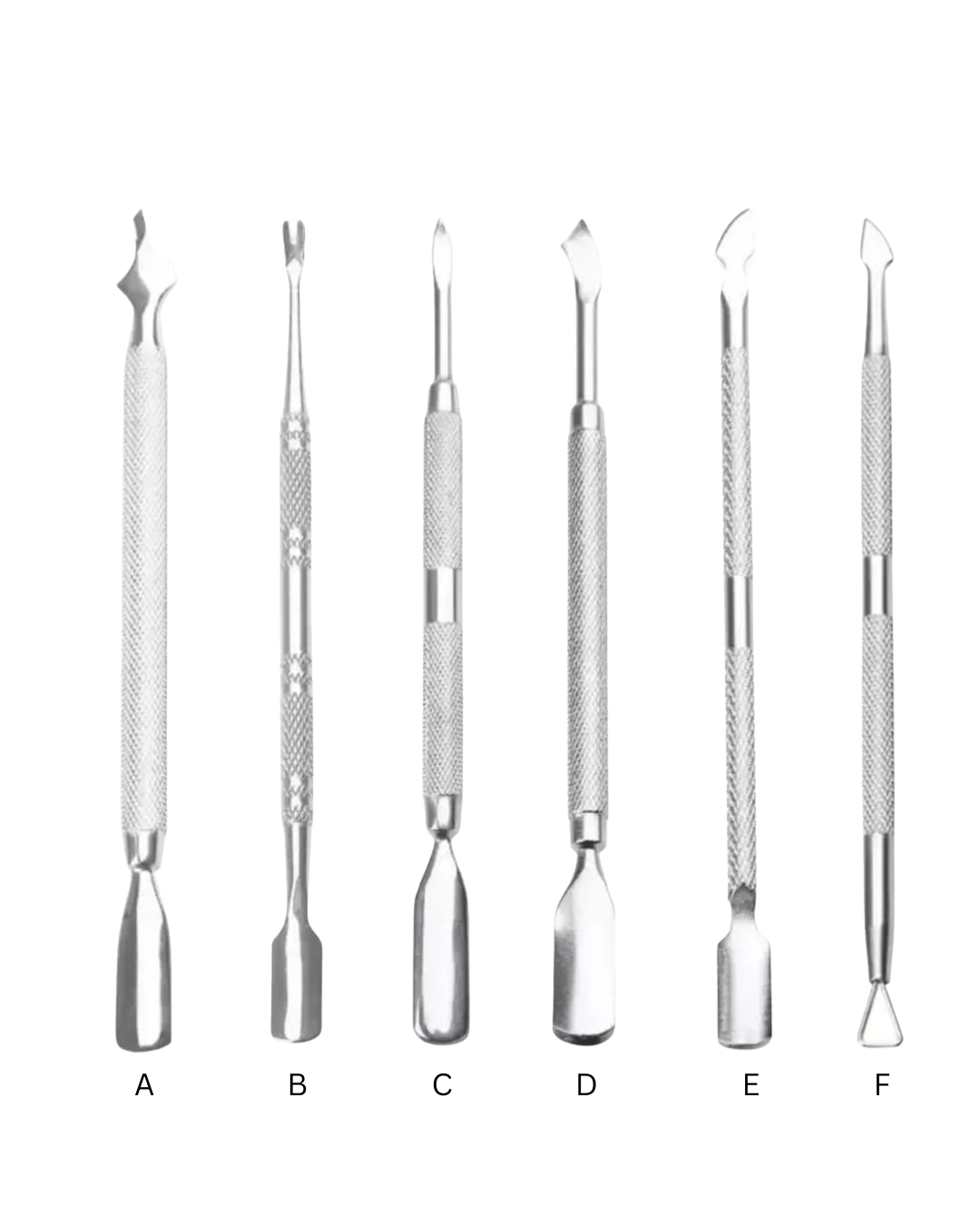 Stainless Steel Cuticle Pusher