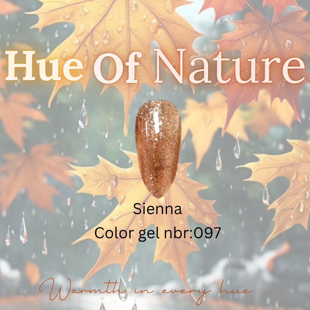 Sienna color gel