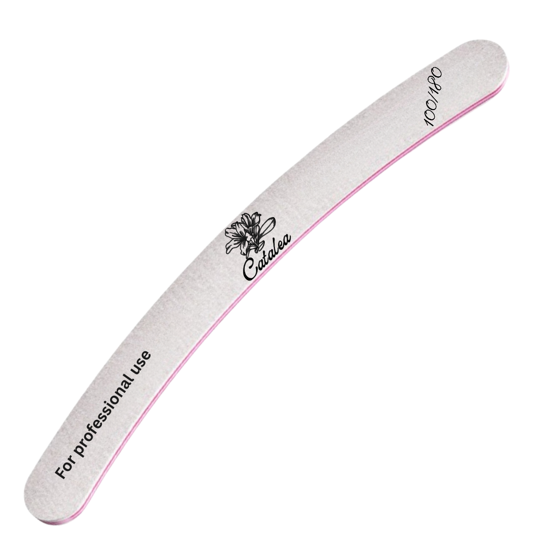 Professional Nail File banana shape 100/180