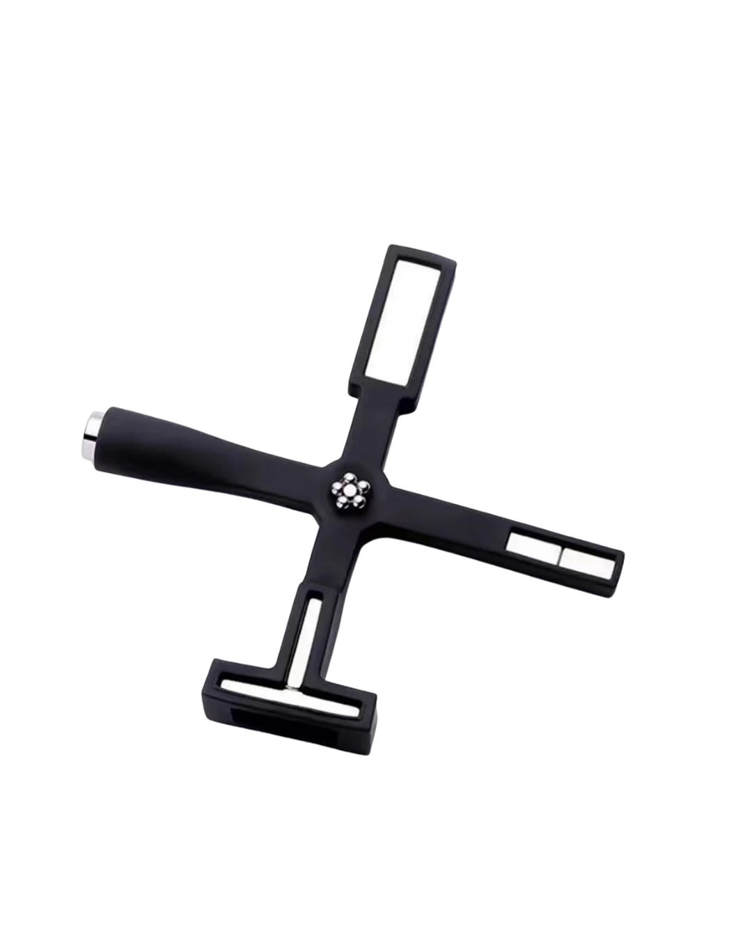 Cross magnet cat eye