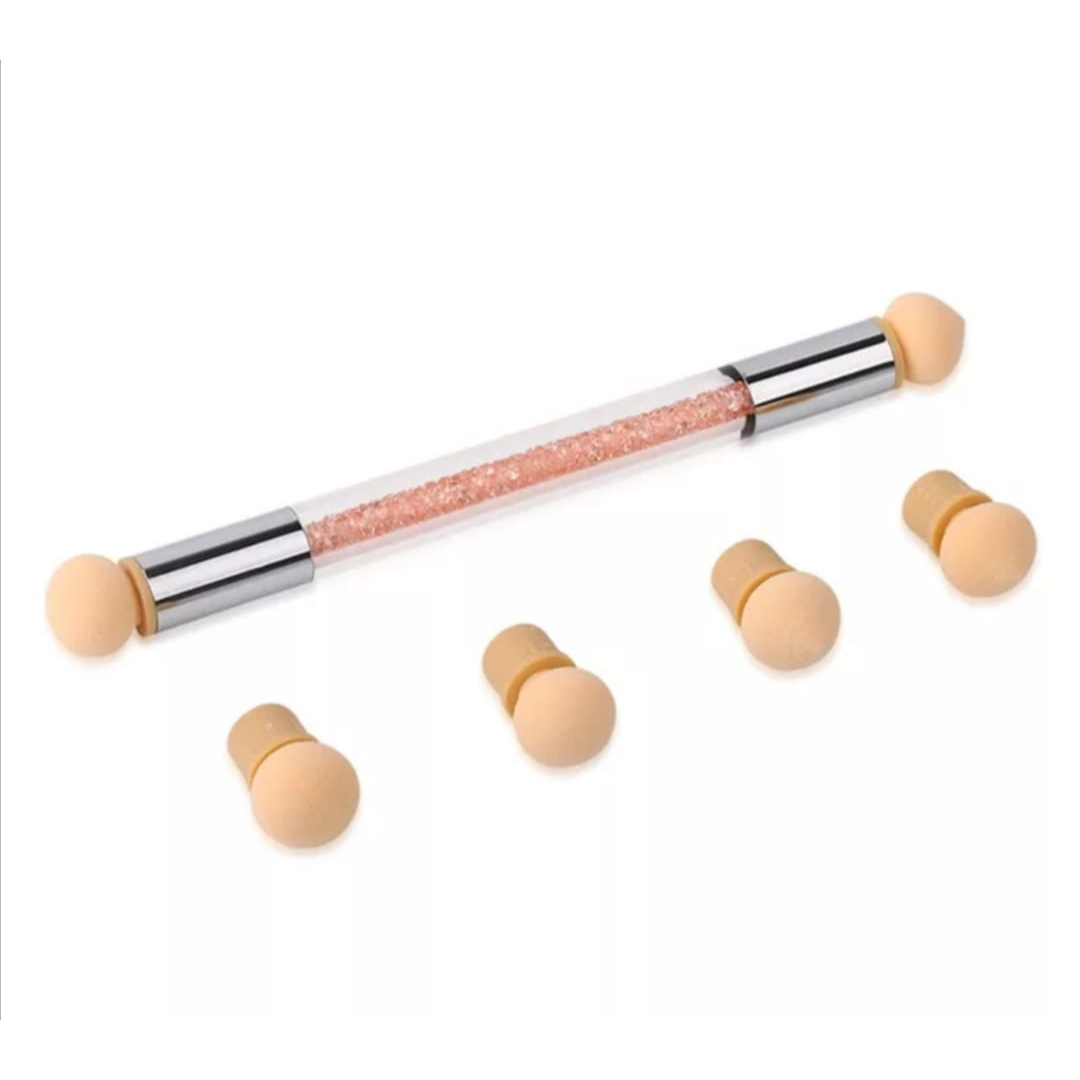 Double-ended Nail Art Sponge Pen