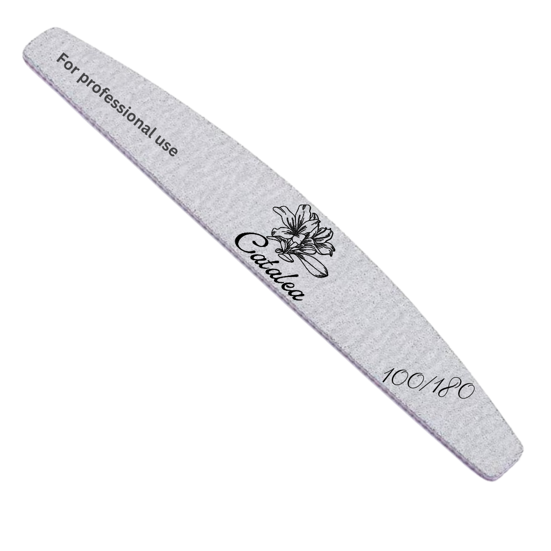 Professional Nail File half moon 100/180 