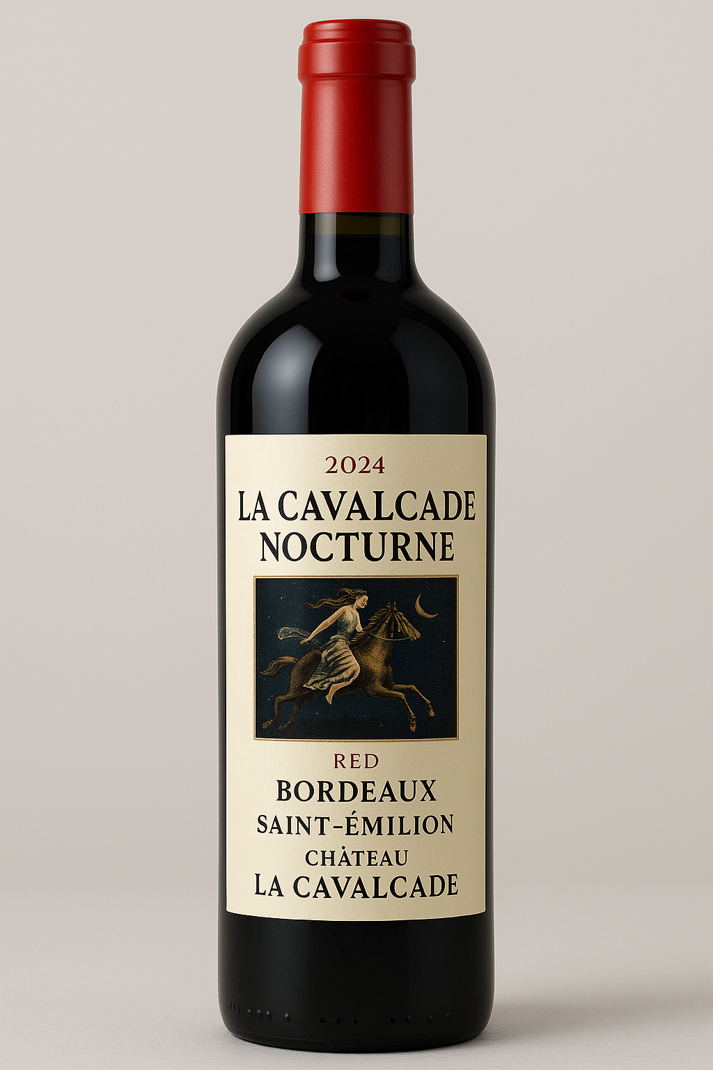 La Cavalcade Nocturne 2024 Red Bordeaux