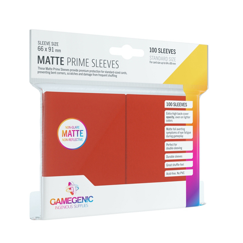 Gamegenic - Matte Prime Sleeves Standard Size