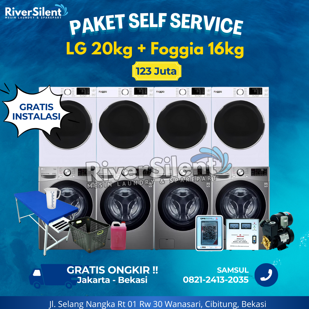 Paket Self-Service 123 Juta