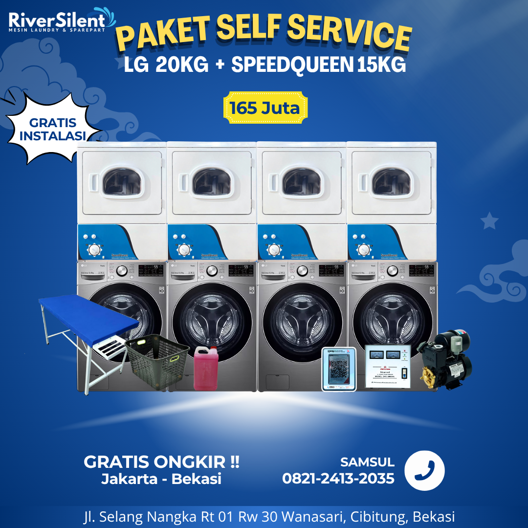 Paket Self Service 165 Juta