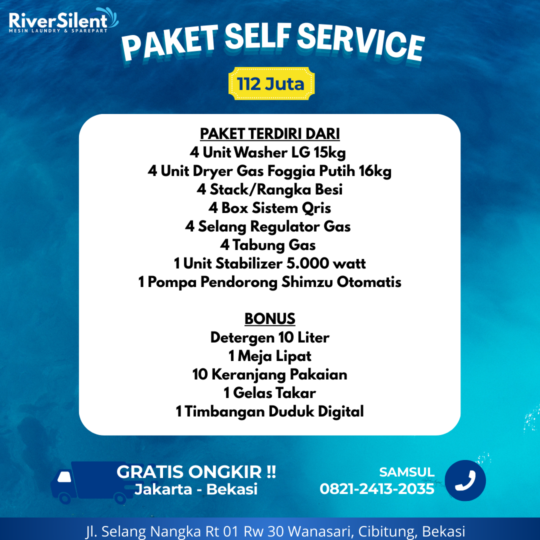 Paket Self-Service 112 Juta
