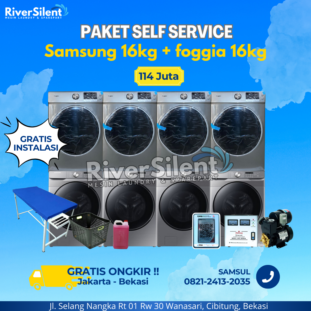 Paket Self-Service 114 Juta