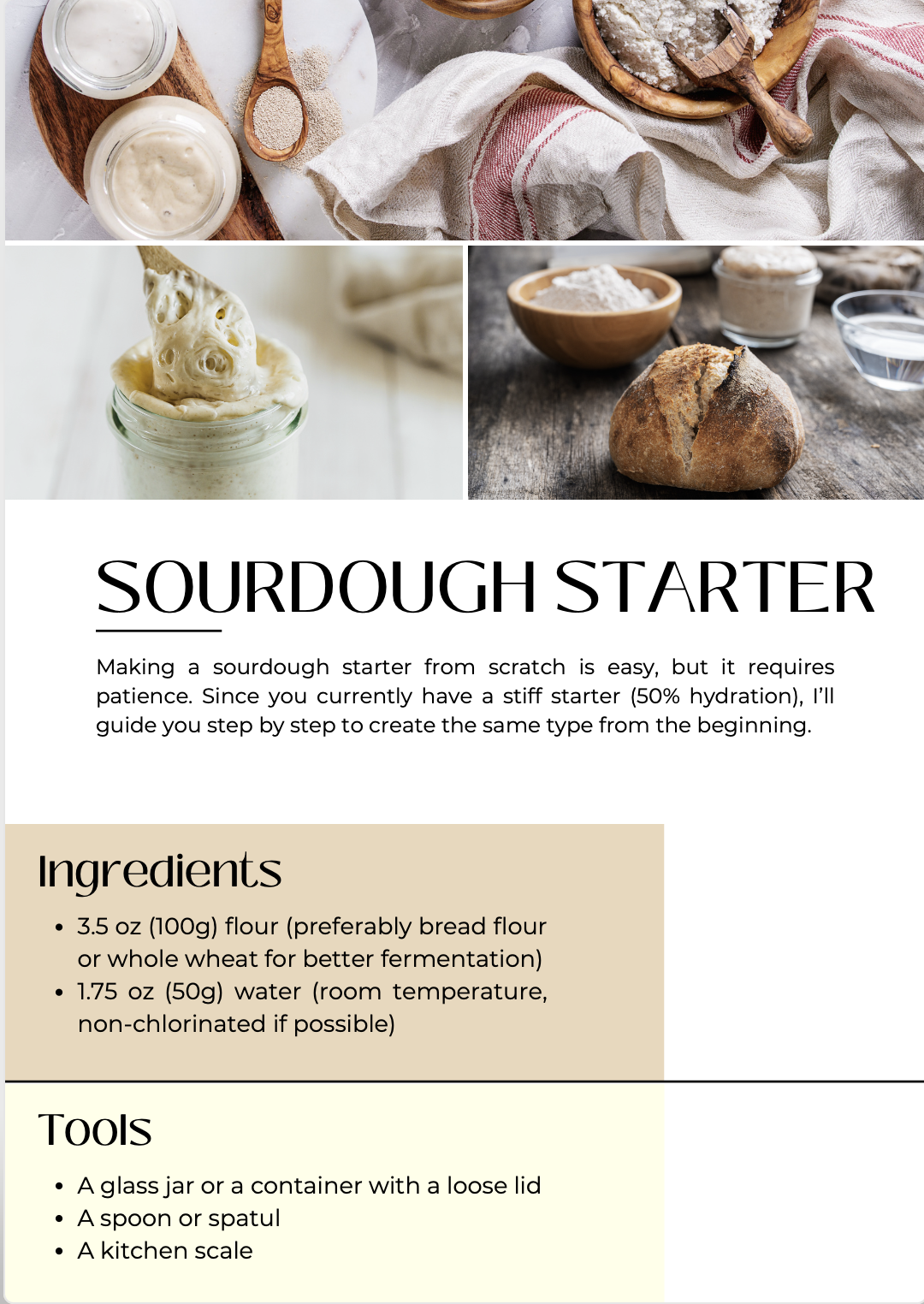 The Ultimate Sourdough Guide PDF