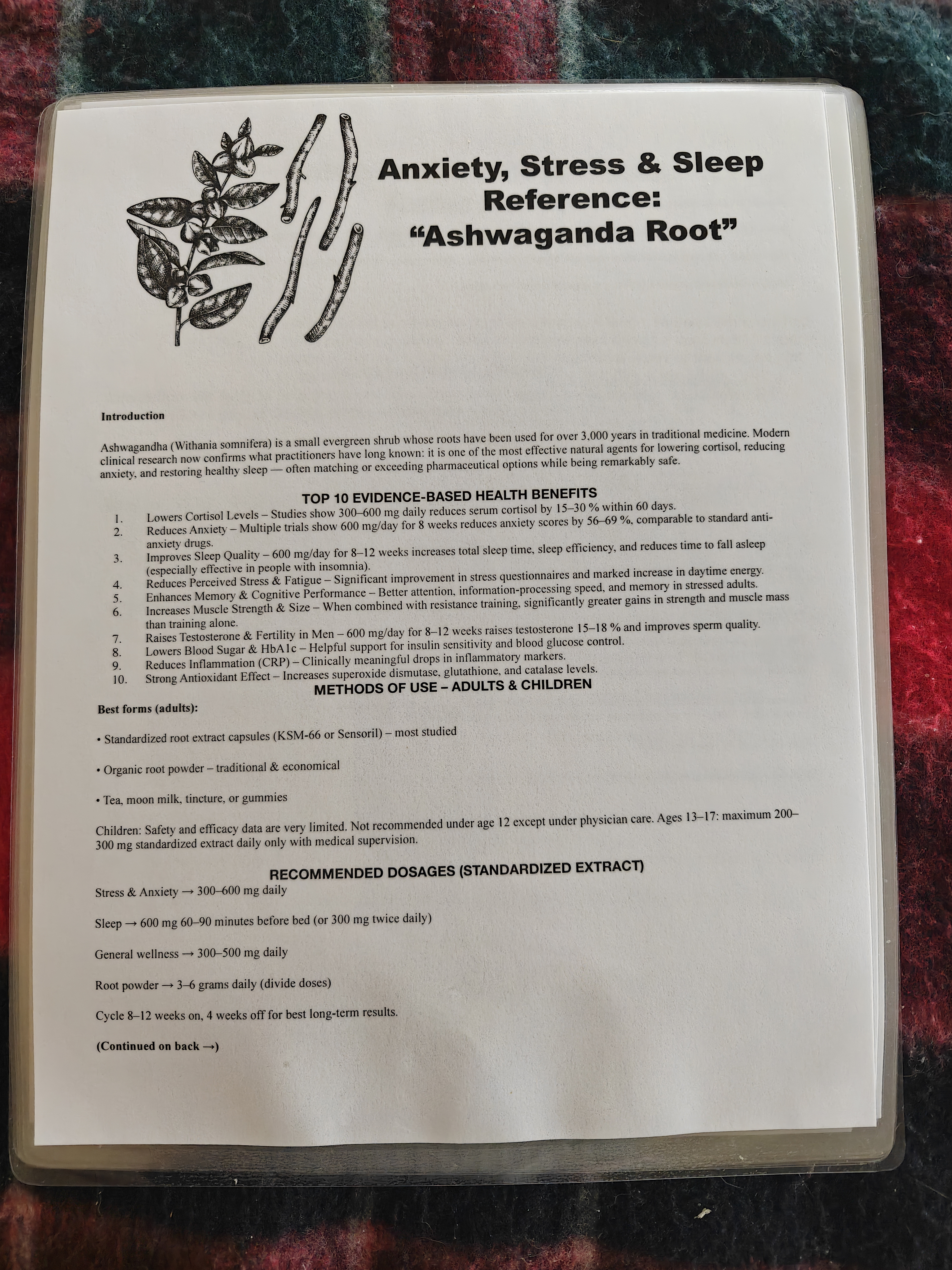 Anxiety Calm and SLEEP reference SET single