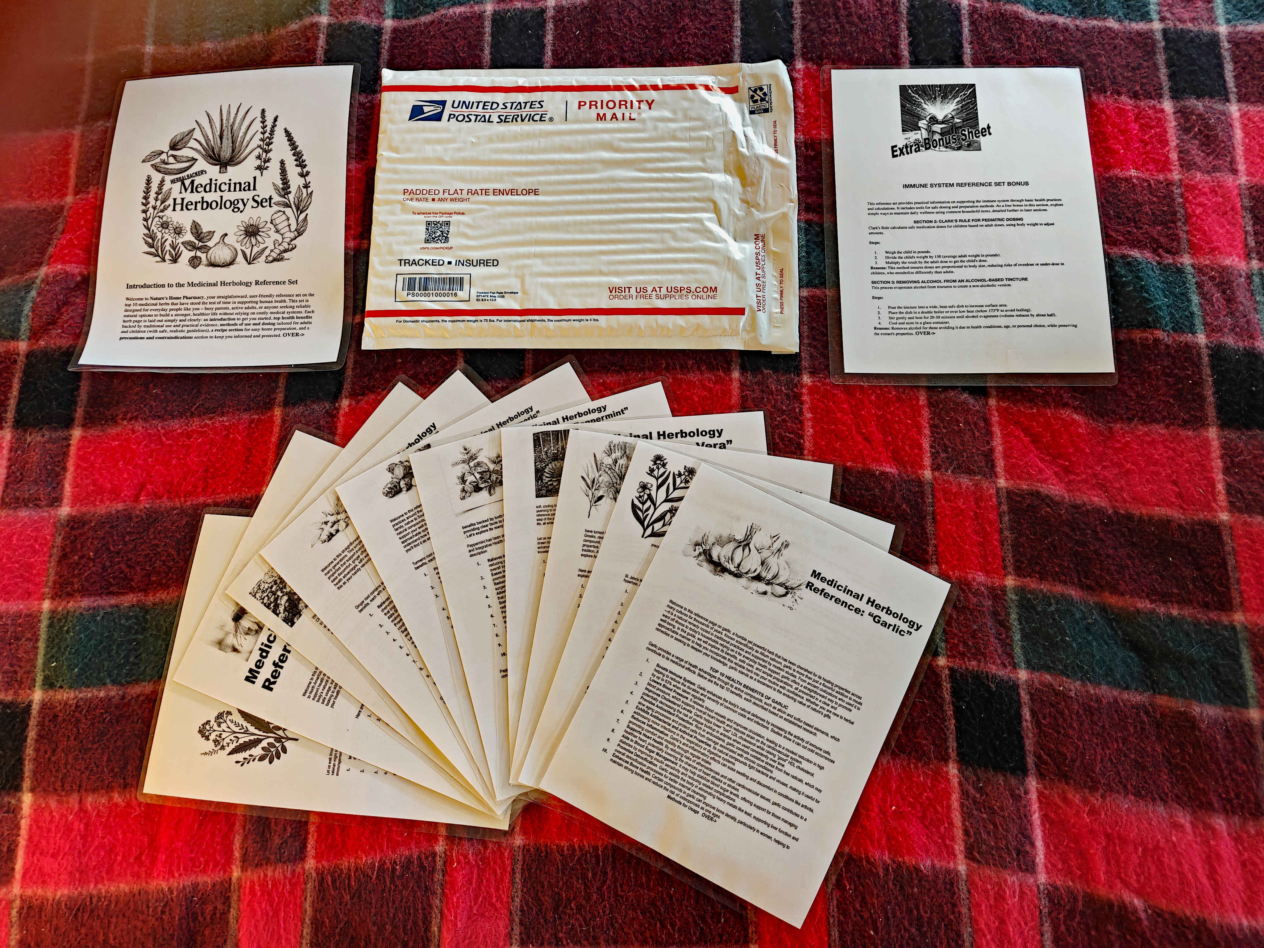 Medicinal Herbology Set