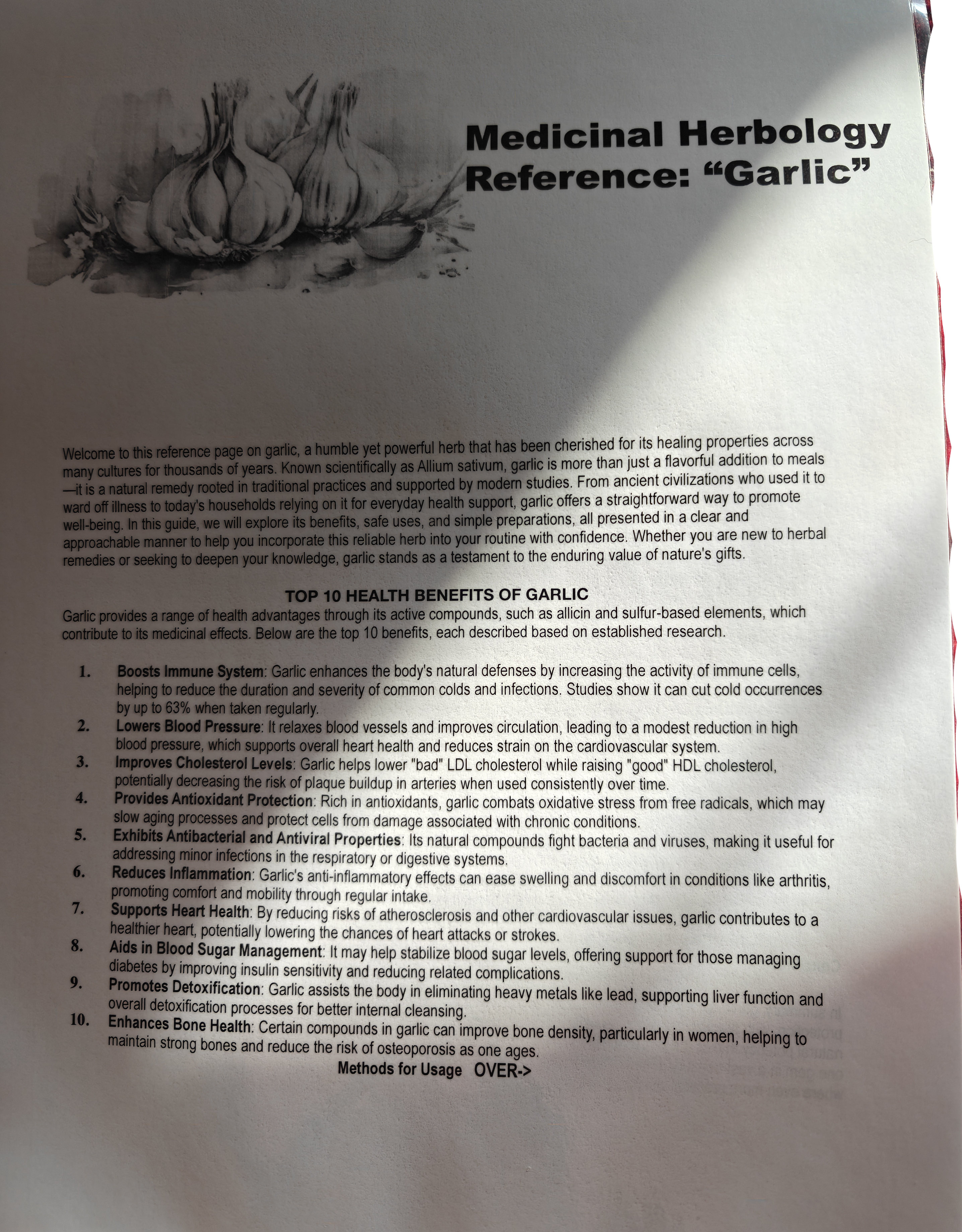 Medicinal Herbology Set