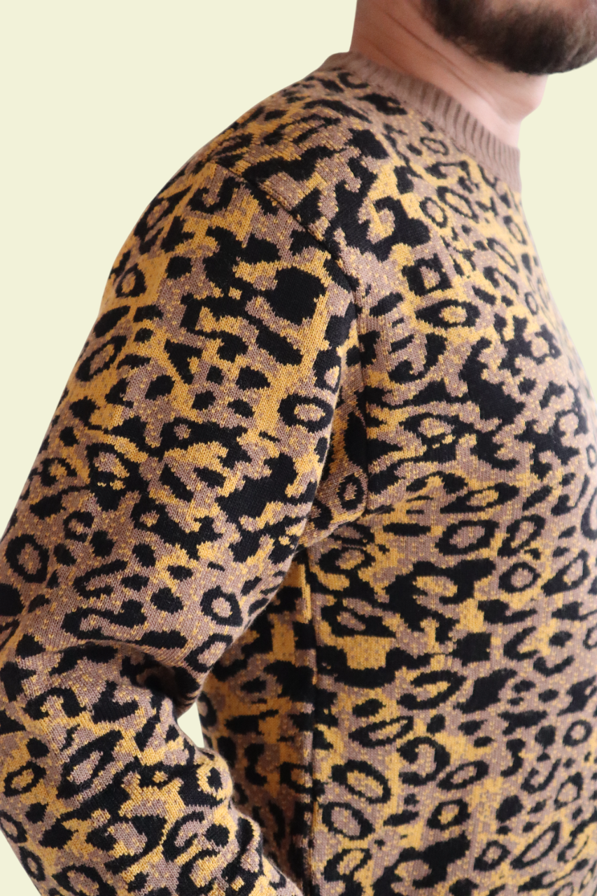 Suéter Animal Print Hombre