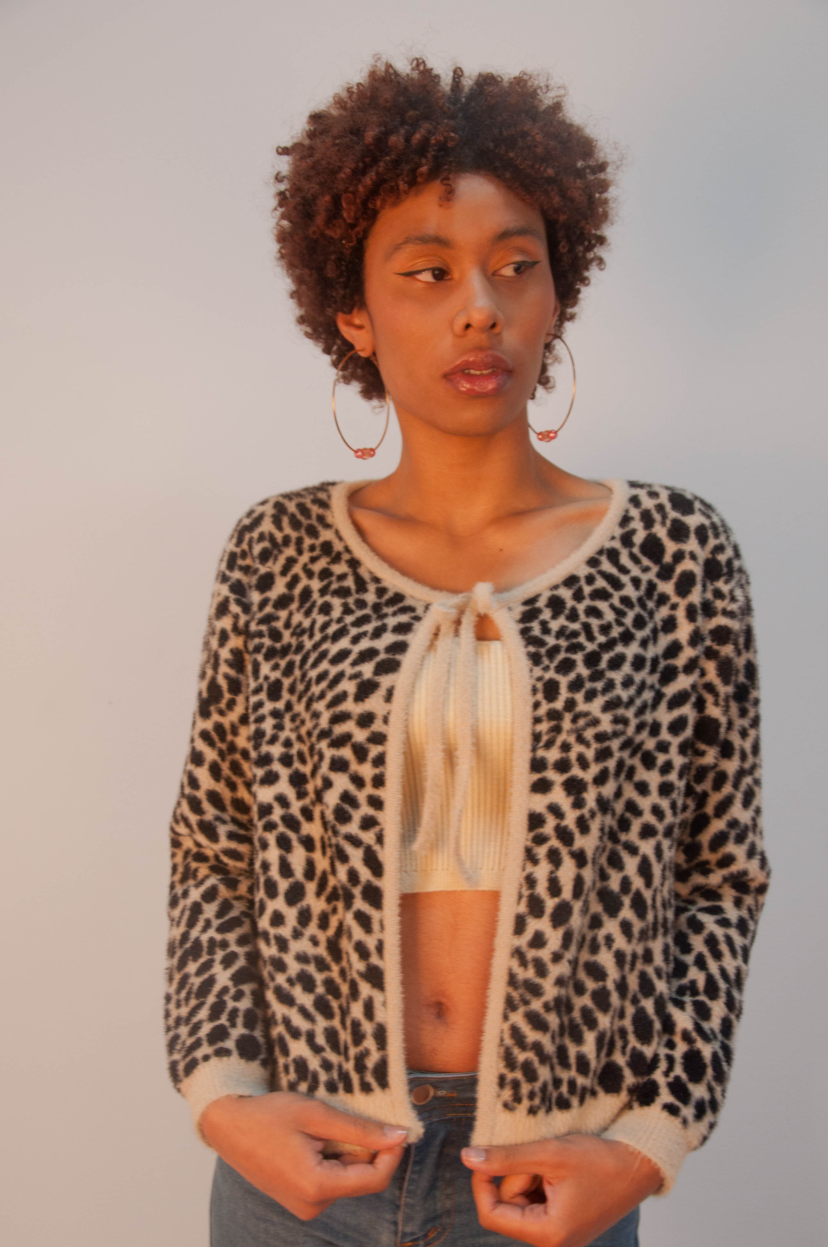 Cardigans Leoparda